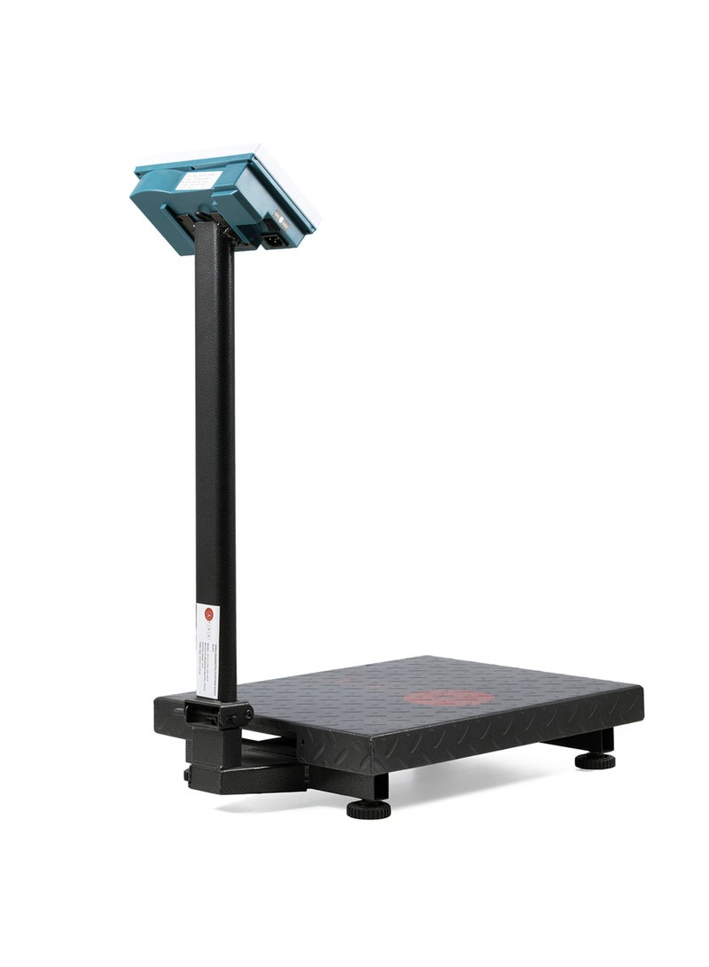 AFRA LOADMASTER 150kg/20g Platform Bench Scale (AFLM-PSBS-150-3040)- 30x40 cm Steel Pan, LCD Display, RS-232, AC/DC Power, External Calibration for Weighing Packages, Luggage, Suitcases, Boxes - Image 4