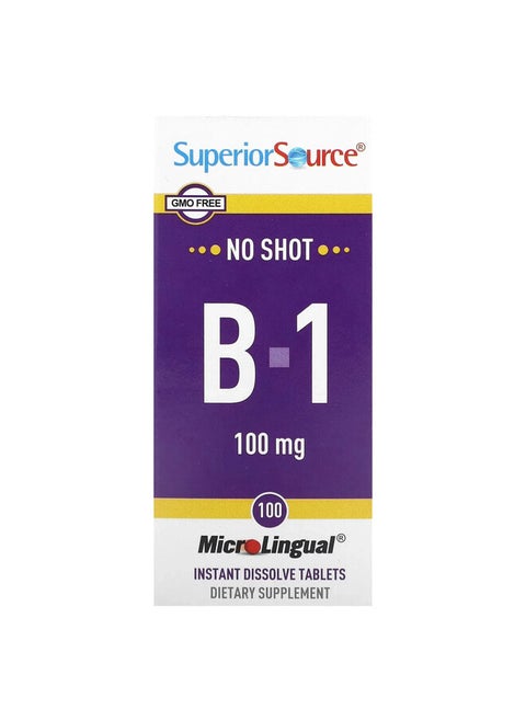 B-1, 100 mg, 100 Instant Dissolve Tablets