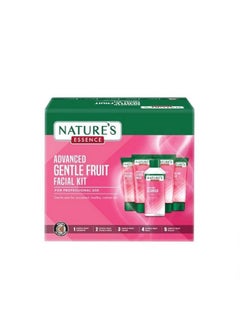 Nature's Essence Advanced Gentle Fruit Facial Kit 200Gm For Dull, Dark & Uneven Skin Tone  - Image 2