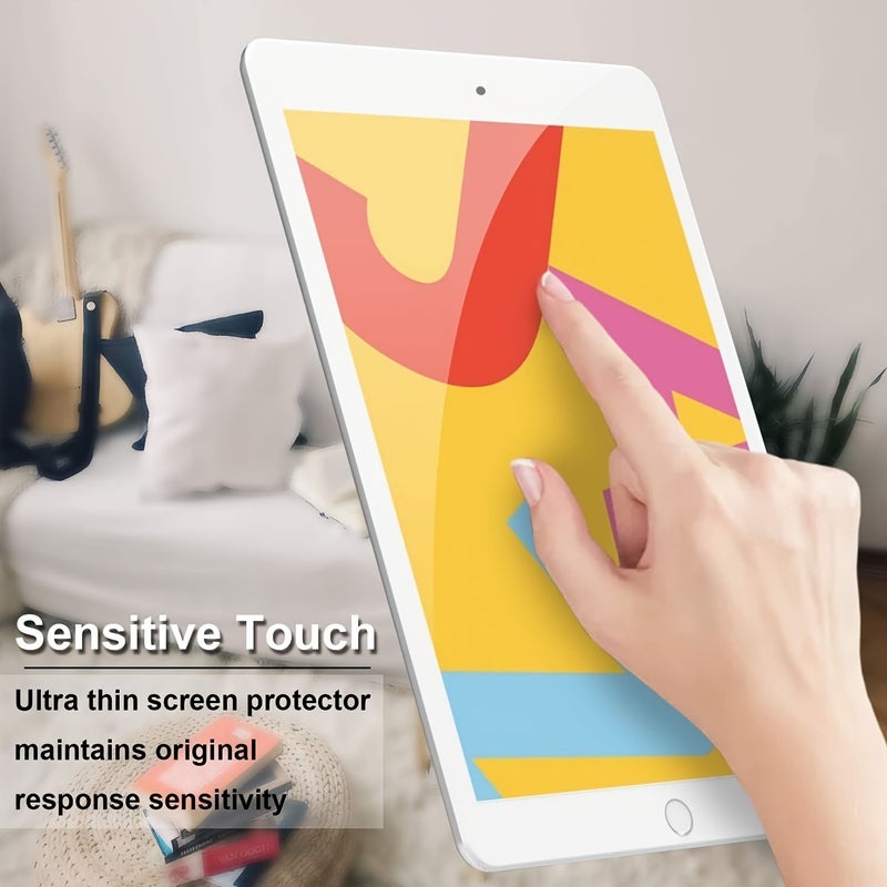 4 Pack Tempered Glass Screen Protector For Apple iPad 10th 11th Generation A16 9H Hardness HD Clear Protective Film Smooth Bubble Free Installation Perfect Touch - Image 2