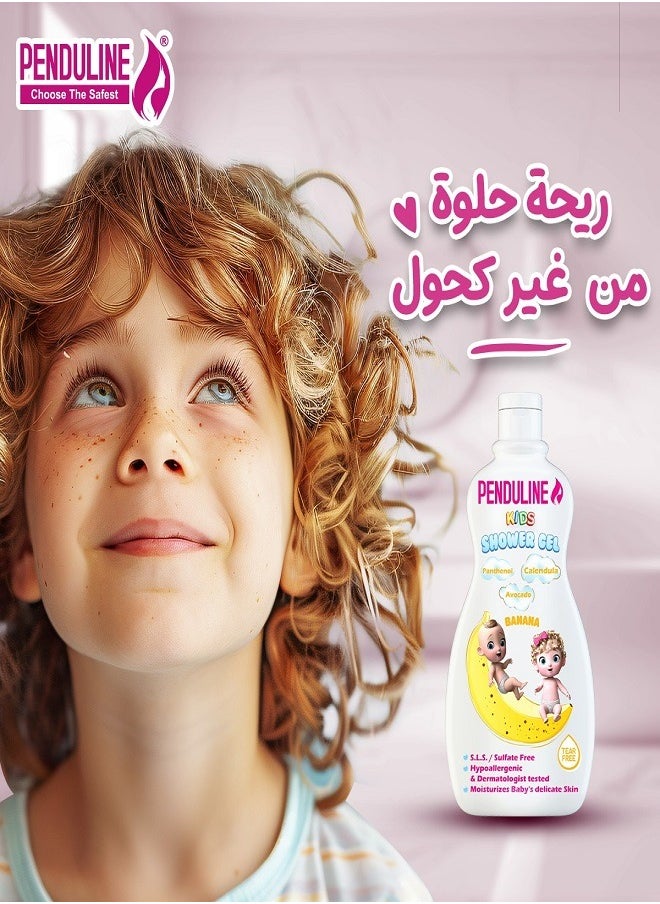 PENDULINE - Shower Gel with Banana Scent 300ml - Image 1