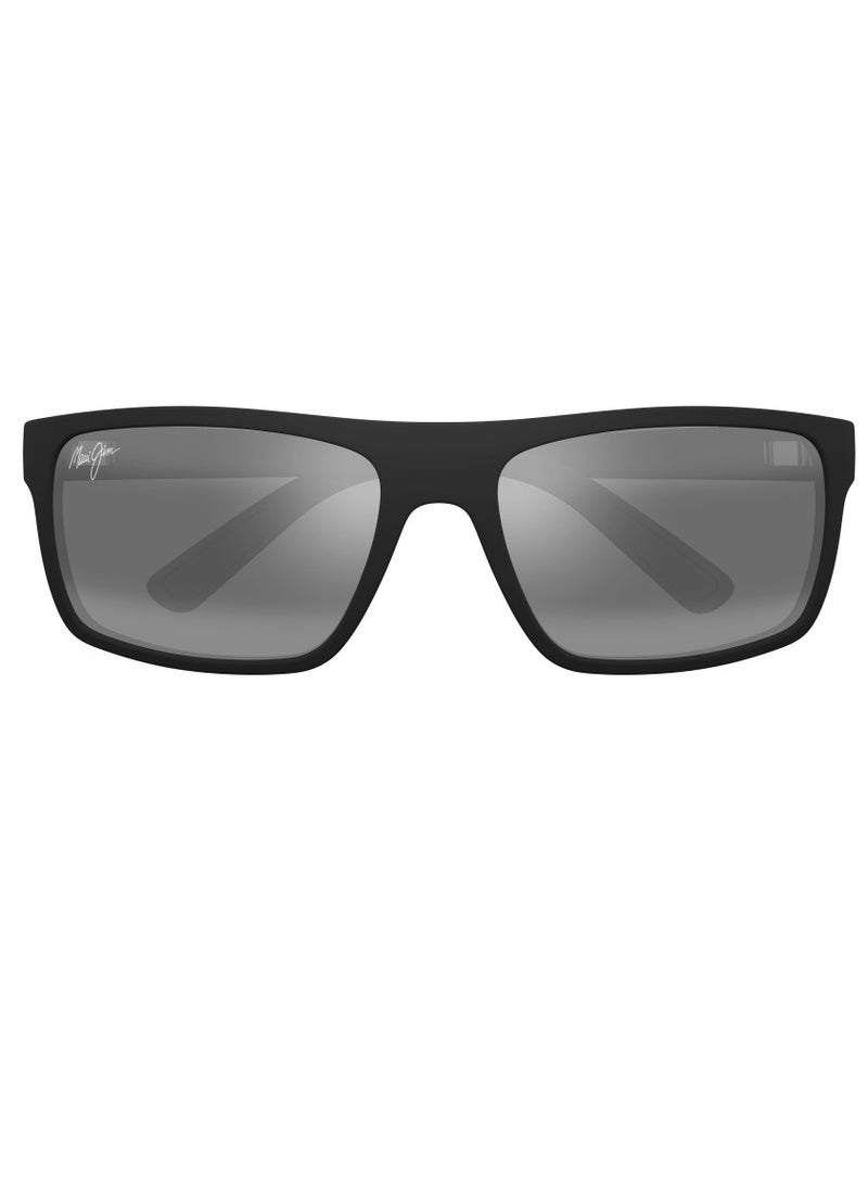 MAUI JIM MAUI JIM Byron Bay Polarized Rectangle 746-02MR  - Image 1