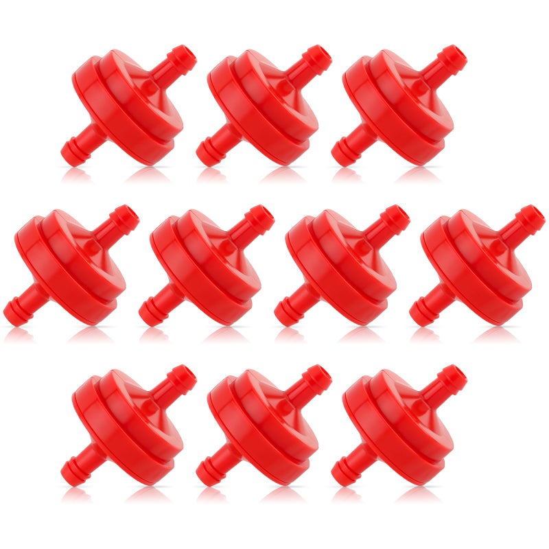 CARBBIA 10 Pack Lawn Mower 14 Inch Inline Gas Fuel Filter for 298090 298090S for John Deere AM107314 LG298090 LG298090S PT4265 for Toro 425240 566360 - Image 3