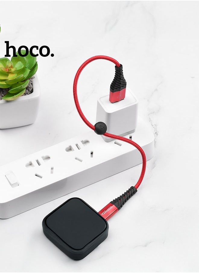 hoco. X38 Cool Charging data cable for Type-C(L=0.25M)  - Image 4