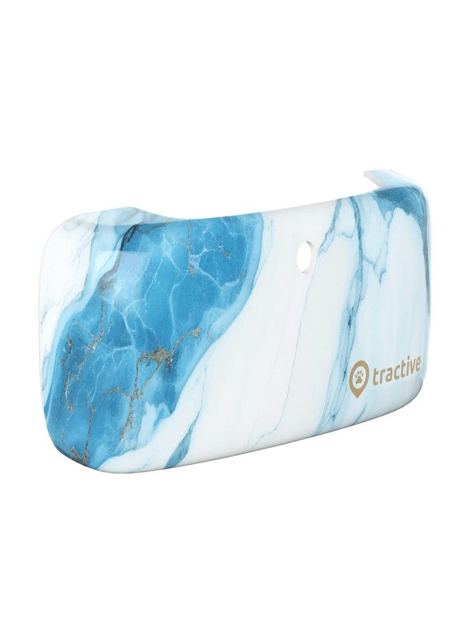 Tractive GPS Dog LTE (4) Hard Cover - Blue Marble - Image 2