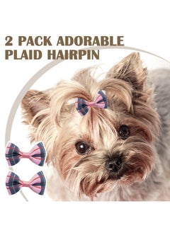 PUPTECK PUPTECK Leather Dog Collar for Small Dogs - XS Puppy Collar Bandana Accessories for Girl Boy Bunny Cats Pink, 7.8-10"  - Image 2
