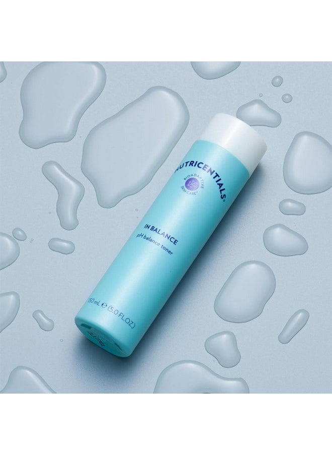 NuSkin Nutricentials in Balance pH Balance Toner | Toner with Bioadaptive Botanicals | Reduces Pores & Restores pH | Perfect After Removing Makeup to Help Your Skincare Routine | 150ml | 1 Pack