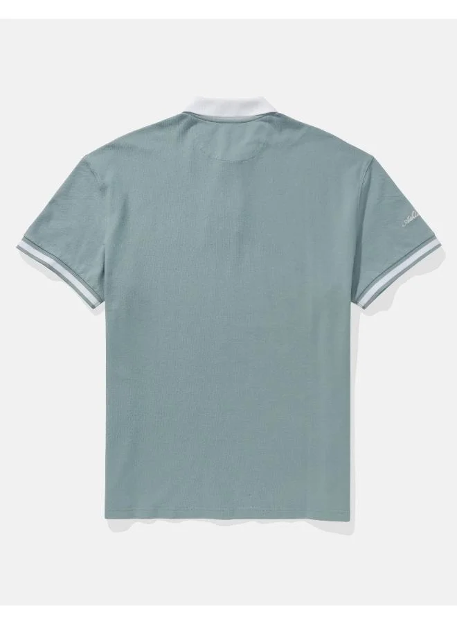 American Eagle AE Logo Polo Shirt