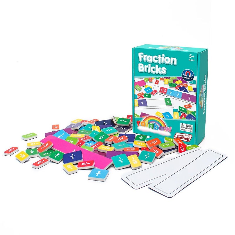 Junior Learning Fraction Bricks - Image 4