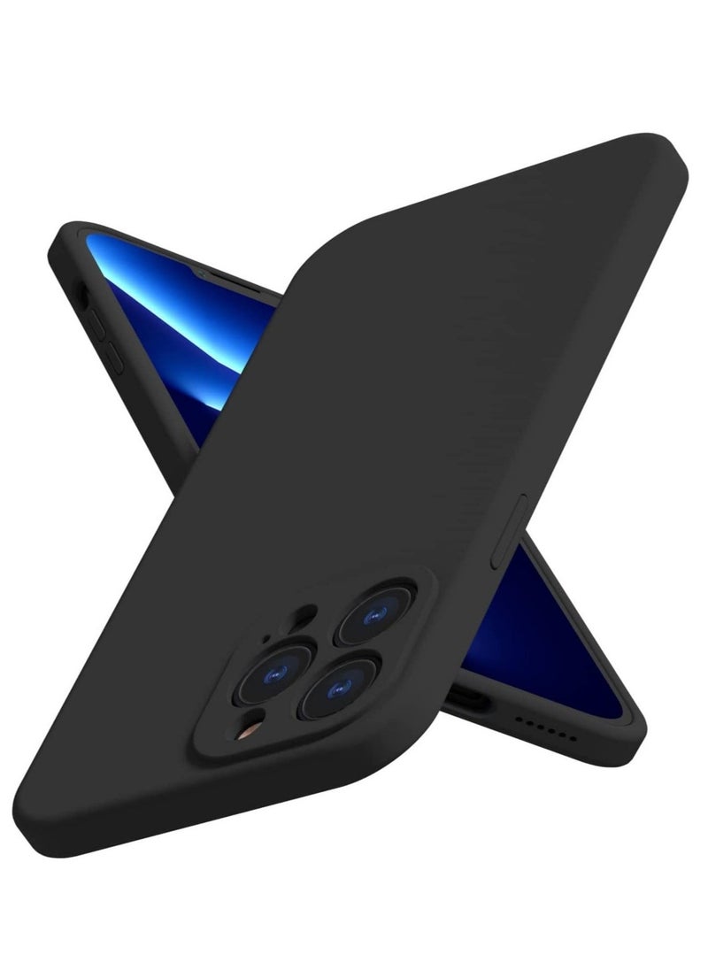 ELTRAZONE iPhone 13 Pro Max Silicone Case Full-Body Soft Liquid Gel Rubber Cover Shockproof Bumper Anti-Scratch Anti-Fingerprint Anti-Drop Slim Cover - Image 1