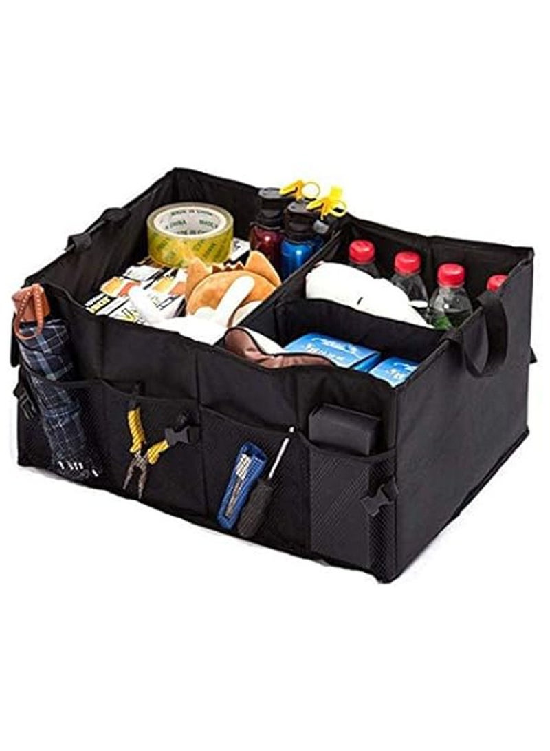 general Heavy Duty Deluxe Trunk Cargo Organizer Folding Storage Collapse Bag for Auto Car Truck - Image 4