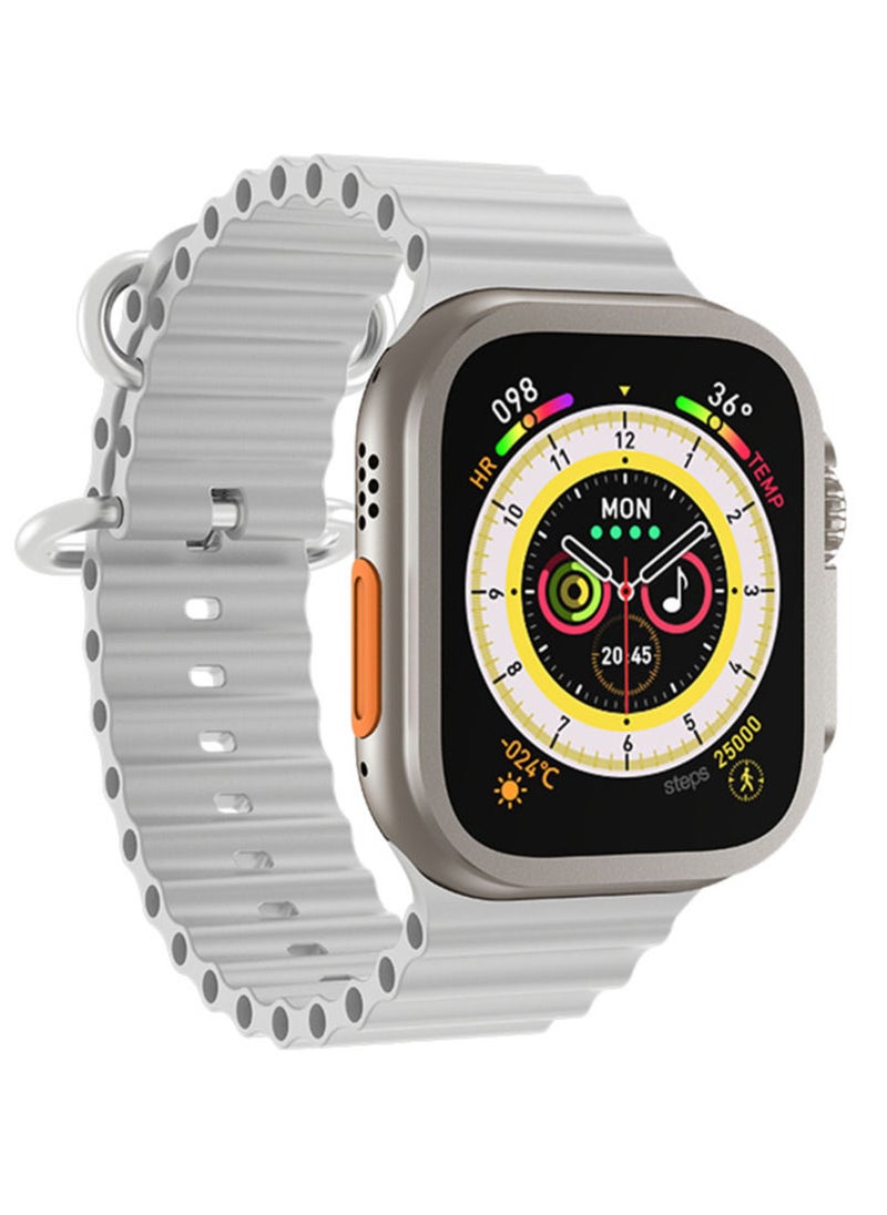 AROAQ - Smartwatch Ultra Bluetooth Full Touchscreen HW68 Wireless Charging 200 mAh Waterproof Smart Watch - Image 1