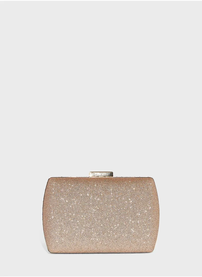 Ella Limited Edition Shimmery Sequin Detail Clutch Bag