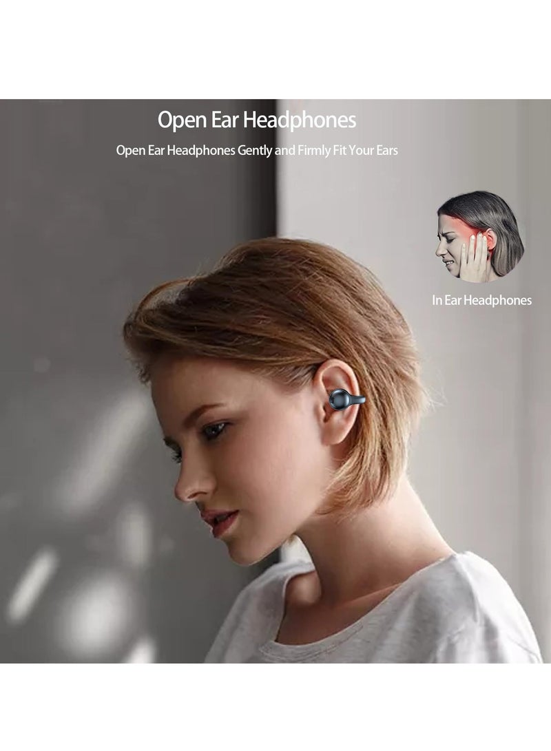 Wireless ear clip, earplug bone conduction Bluetooth wireless headset, open earphones, earhook earphones, bone conduction induction earphones, wireless ear bone conduction earphones  - Image 3