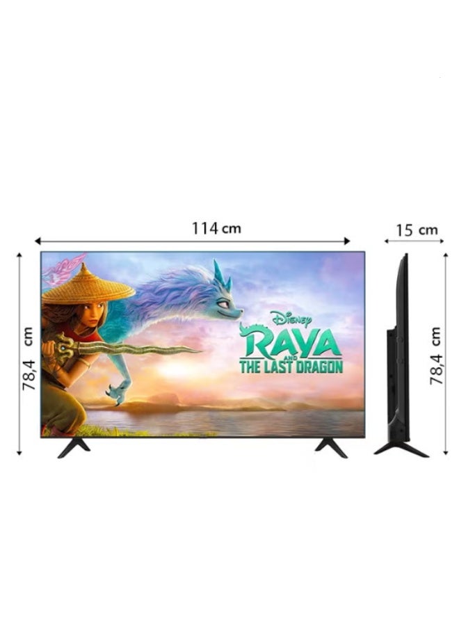 AURORA 50 inch TV QLED - Android 14 - 4K UHD LED TV Resolution: 3840 x 2160 - Built-in Receiver with dual Remote control | AR-50LPSQ - Image 5