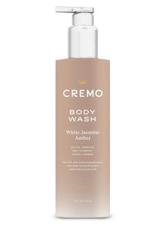 cremo Cremo Skin Moisturizing White Jasmine Amber Women's Body Wash, Notes of White Jasmine, Red Currant, and Sweet Amber, 16 Fl Oz  - Image 1