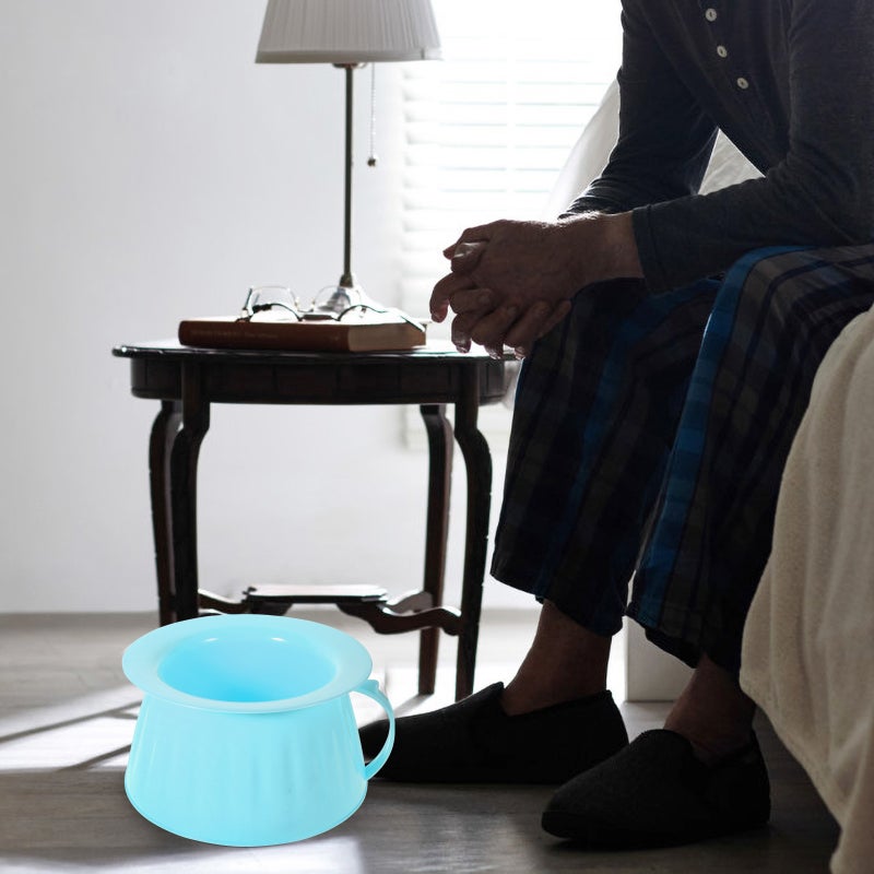 Chamber Pot Portable Toilet Bedroom Urine Pot Spittoon Urine Bucket Potty Urinal Bottle - Image 5