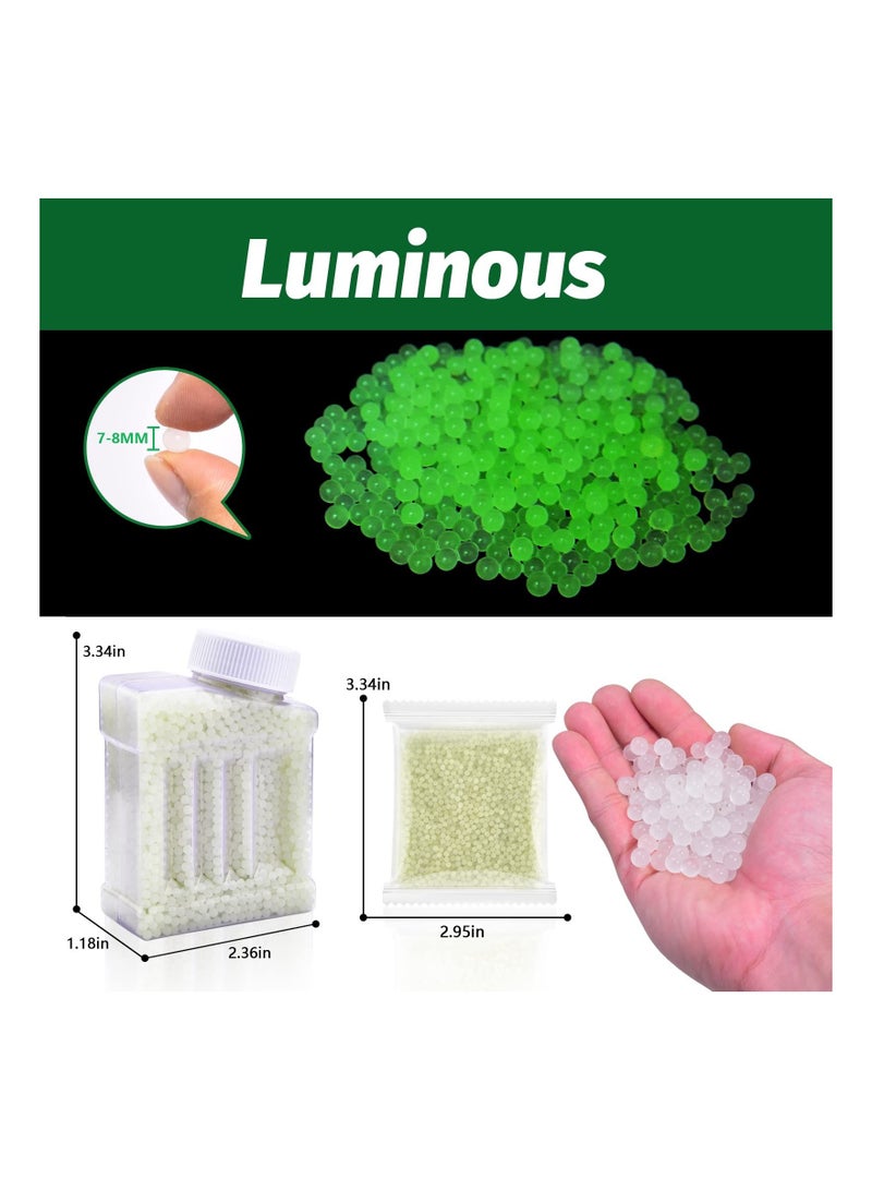 Y&D 9000 Pcs Jelly Magic Cristal Decorate Water Beads Transparent Hydrogel Bead Vase Filling Floating Pearl Candle Making - Image 3