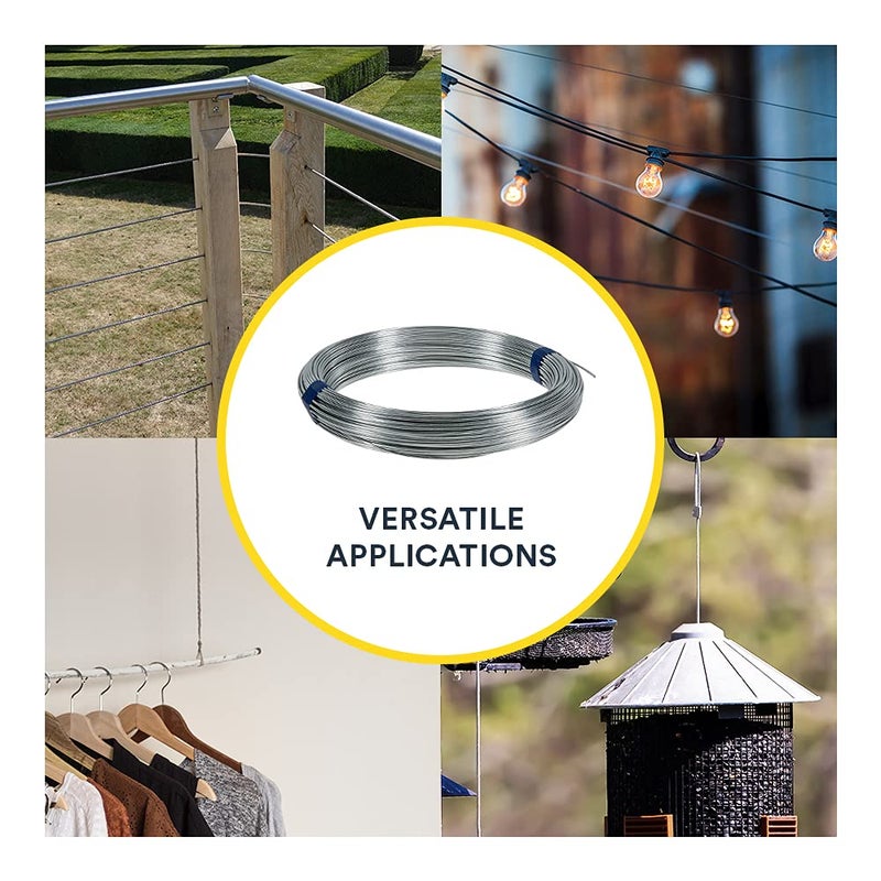 OOK 50143 Solid Utility Wire, 1 Pack, Silver - Image 4