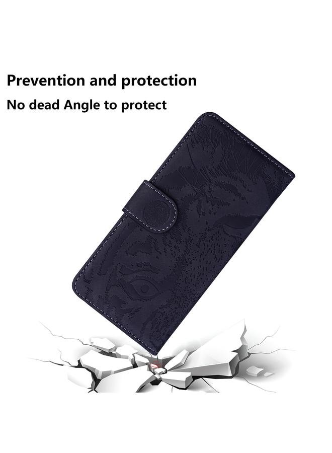 S-TOP Case For OPPO Reno7 5G Taiwan Version/Find X5 Lite Tiger Embossing Pattern Horizontal Flip Leather Phone Case - Image 3