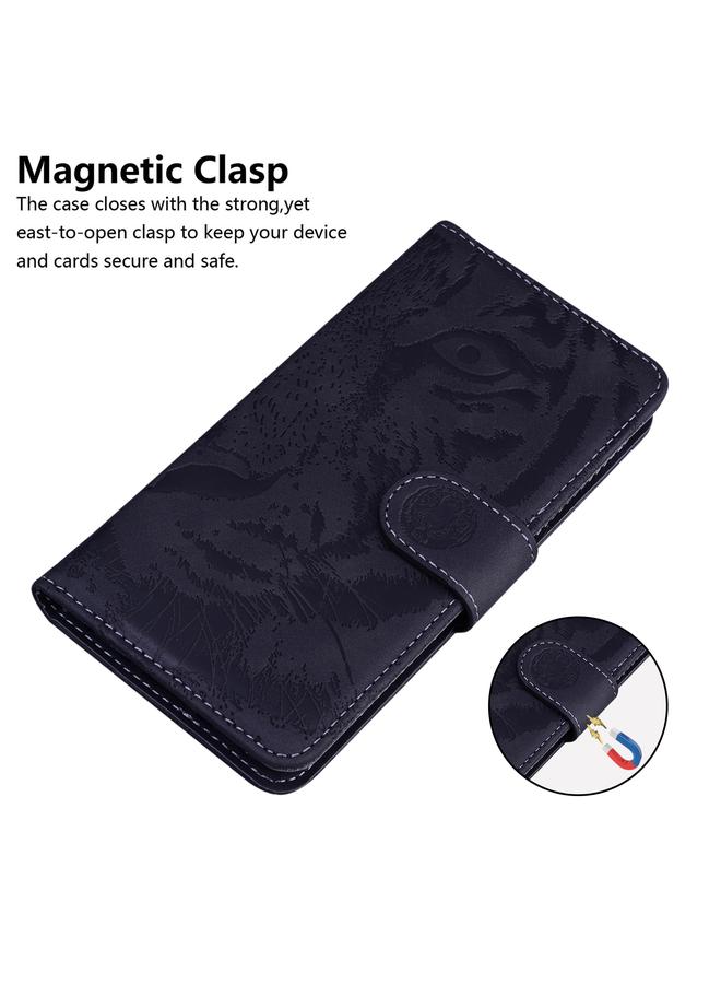 S-TOP Case For OPPO Reno7 5G Taiwan Version/Find X5 Lite Tiger Embossing Pattern Horizontal Flip Leather Phone Case - Image 4