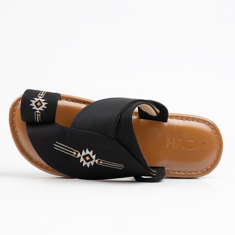 Arabic Sharqi Sandals | Black | Sandals Traditional footwear - Image 2