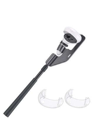VR Golf Club Extension for Oculus Quest 2 VR Golf Club Adapter Grip Accessory with 2 Controller Caps Bonus Carbon Fiber Golf Club Attached to Enhance Immersive VR Gaming Experience - pzsku/ZC9532EF2A4AB43A5F5EBZ/45/_/1706672040/7fd36825-81d0-4985-b661-6e140624b8cc