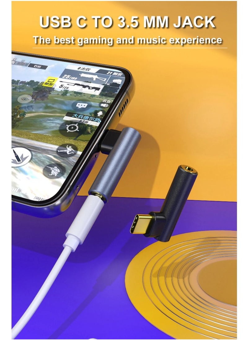 USB C To 3.5mm Jack Adapter Type-C 3.5 MM Audio Earphone HiFi DAC USBC Headphone Converter For Samsung S22 iPad Pro Air Xiaomi  - Image 2