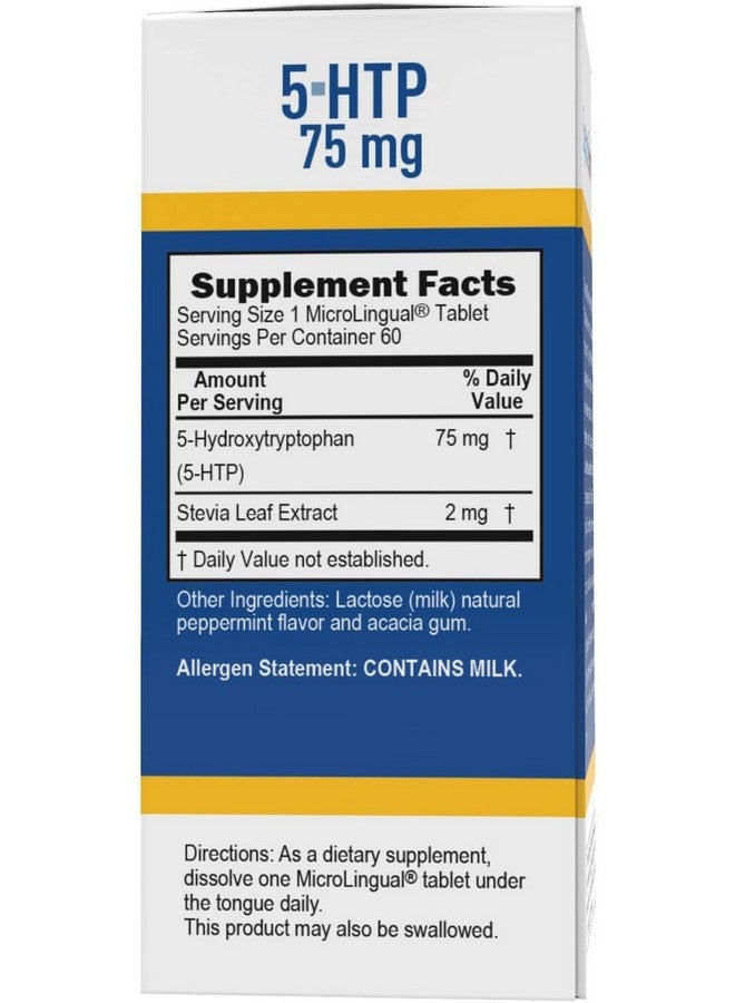 Superior Source 5-HTP 50 mg - Natural Supplement Aids Restful Sleep & Neurotransmitter Functions - Brain Health & Function Support - 5-Hydroxytryptophan Supplement - 60 Instant Dissolve Tablets - Image 3