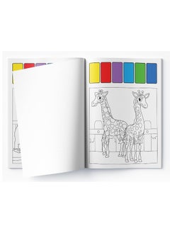 Pick and Paint Coloring Activity Book For Kids: Zoo World  - Image 1