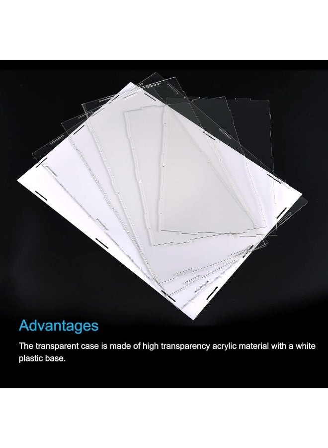 TPGP Acrylic Display Case Box Clear Dustproof Protection Showcase 31X31X36Cm For Collectibles Display - Image 3