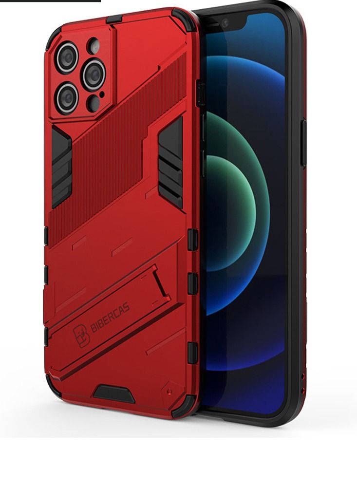 Suitable For Iphone Mechanical Style Fine Hole Anti Falling Phone Shell