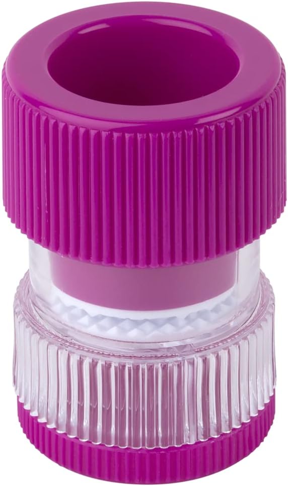 EZY DOSE Crushes Pills, Vitamins, Tablets, Storage Compartment, Removable Drinking Cup, Portable Design, Designed for Travel, Purple, BPA Free