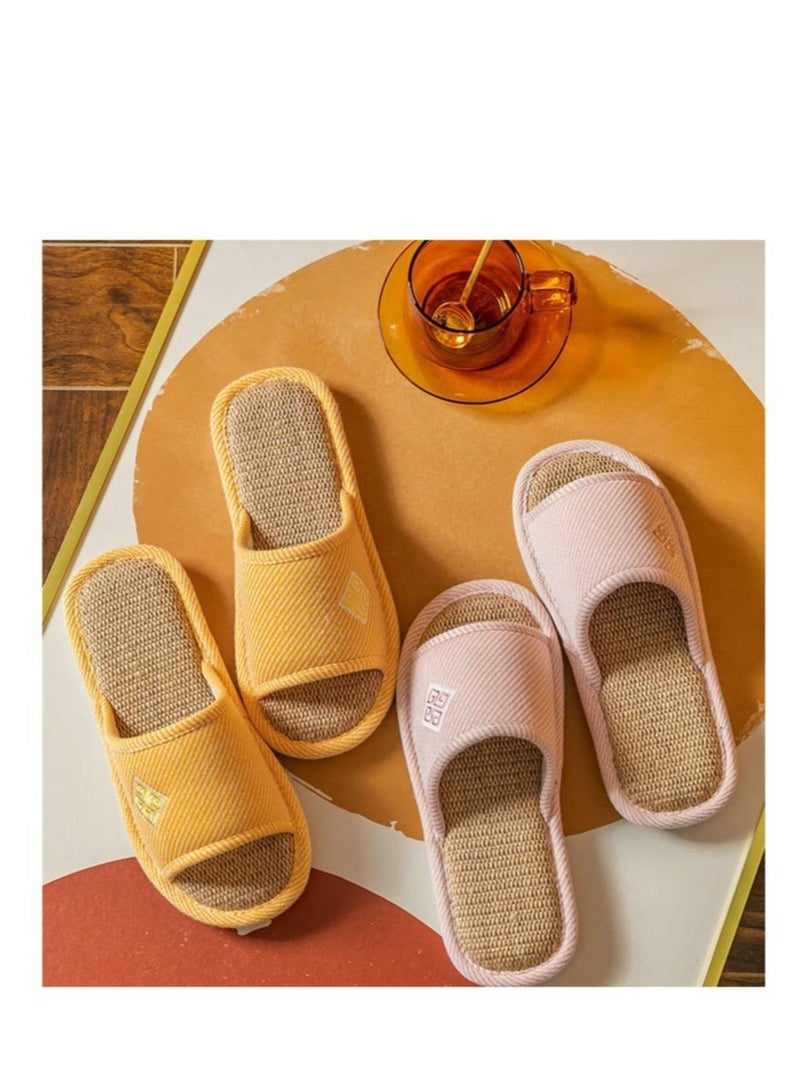 Memory Foam House Slippers, Soft Breathable Bedroom Slippers, Economical and Comfortable Indoor Outdoor, for Sweaty Feet, Home Silent Slippers, for Women and Men