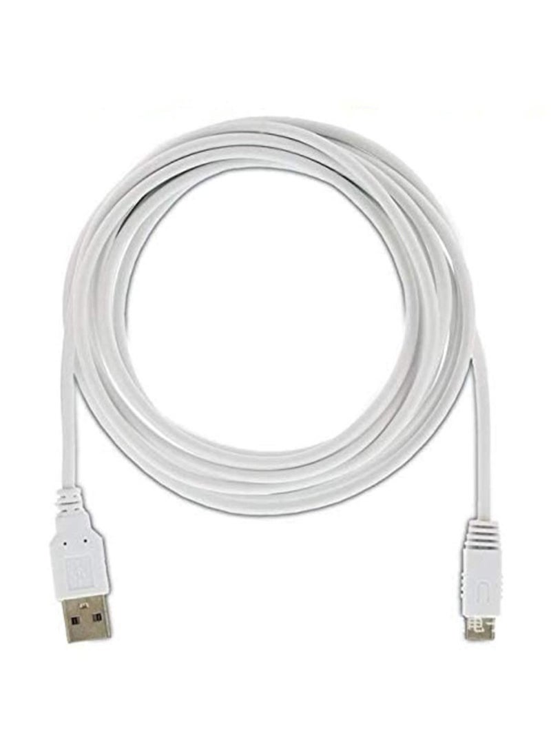 3M USB Data Power Charger for Nintendo Wii U WIIU Gamepad Controller NI5L Charger Cable  - Image 3