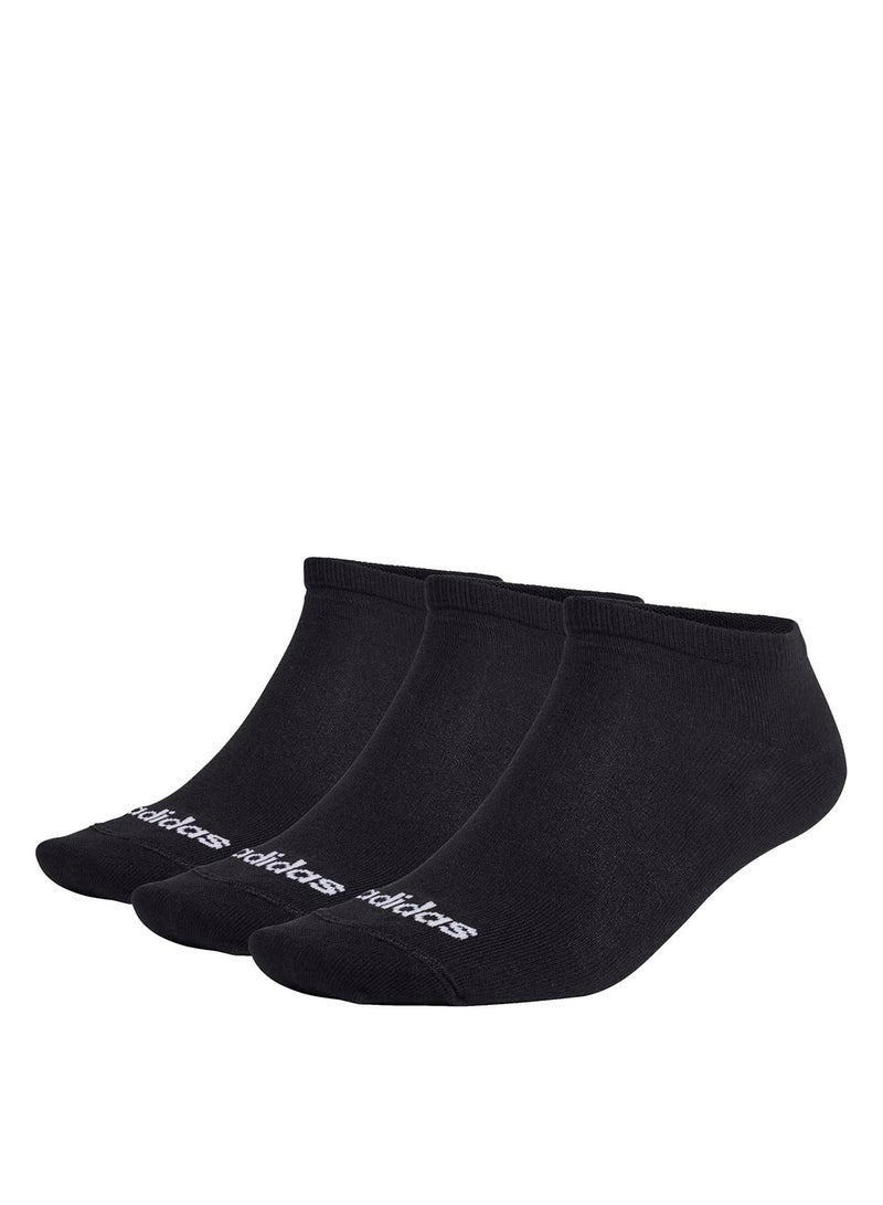 Thin Linear Low Cut Socks 3 Pair Pack