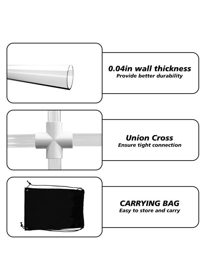 Outdoor Games Giant Tic Tac Toe Games, Yard Lawn Toss Games with Light, Glow in Dark Backyard Games for Family Adults and Kids (3ft x 3ft) - Image 5