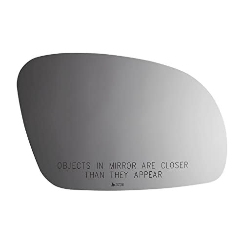 Burco 3736 Convex Passenger Side Replacement Mirror Glass Compatible with Volkswagen Beetle 2001 2002 2003 2004 2005 2006 2007 2008 2009 2010