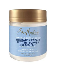 Manuka Shea Moisture Manuka Honey & Yogurt Hydrate + Repair Protein-Strong Treatment White  - Image 1