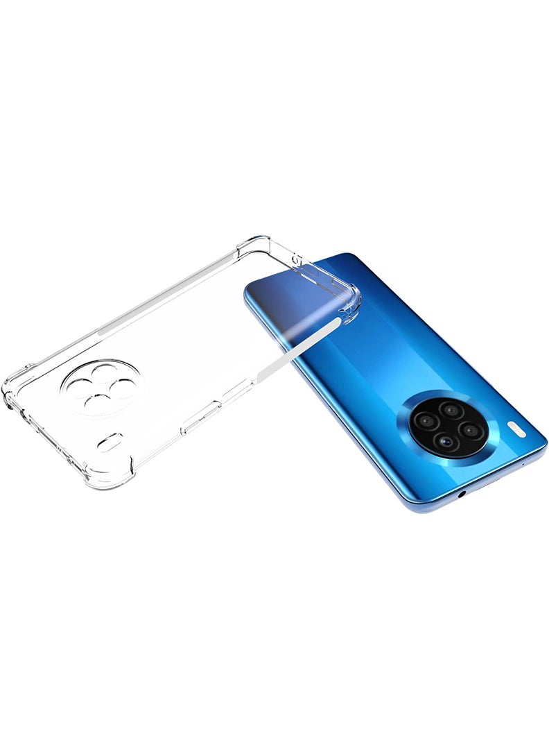 Theodor Honor 50 Lite Clear Case, Shock-Absorption TPU Cell Phone Cover with Reinforced Corners, Soft Flexible & Crystal Clear Protective Bumper Case - Image 5
