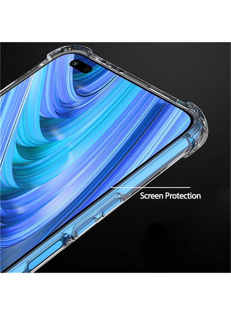 Theodor Honor 50 Lite Clear Case, Shock-Absorption TPU Cell Phone Cover with Reinforced Corners, Soft Flexible & Crystal Clear Protective Bumper Case - Image 4
