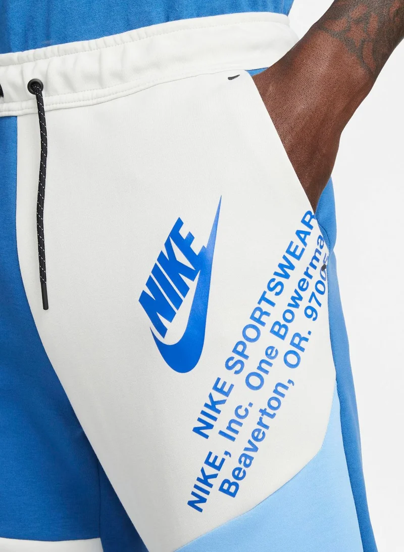 Nike Nsw Tech Fleece Colour Block Sweatpants