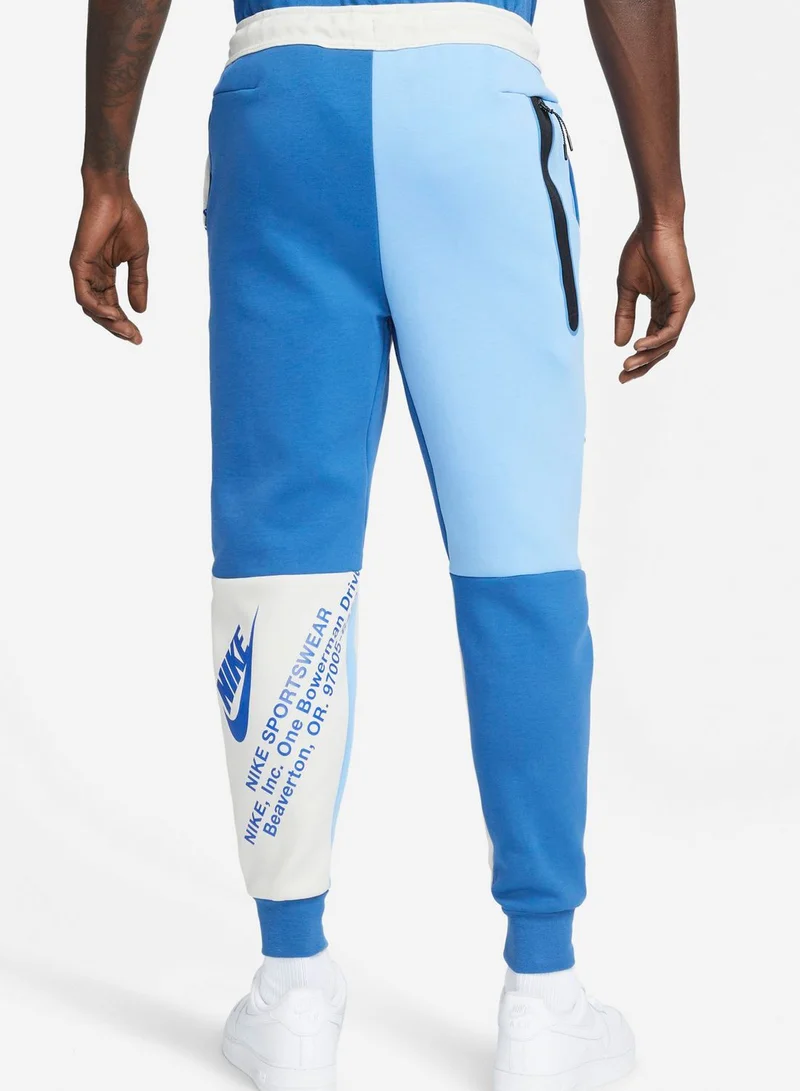 Nike Nsw Tech Fleece Colour Block Sweatpants