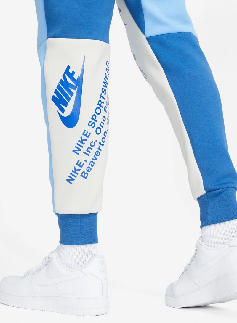 Nike Nsw Tech Fleece Colour Block Sweatpants