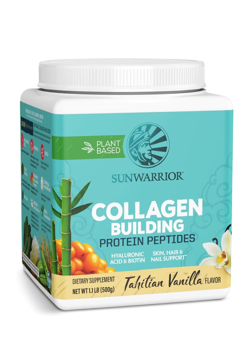 Sunwarrior Collagen Building Protein Peptides Tahitian Vanilla Flavor 500g