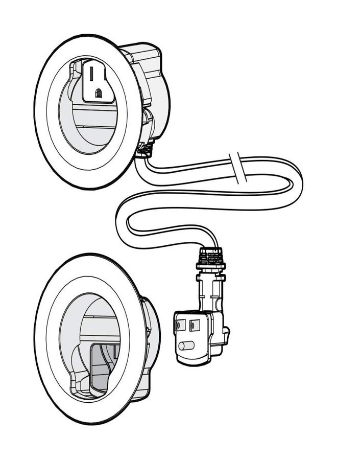 Sanus in-Wall Cable Kit for Wall Mounted TVs - Image 2