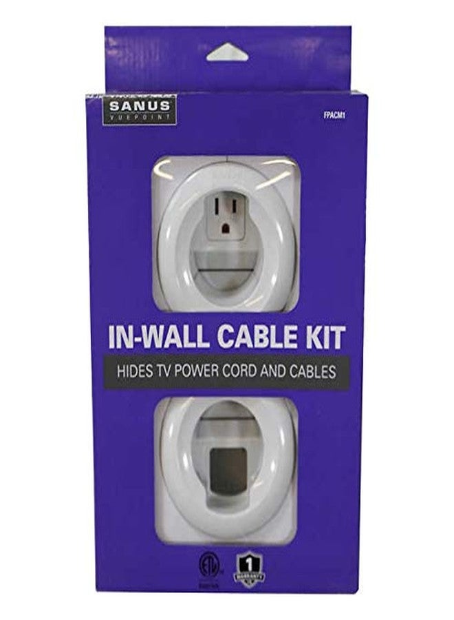 Sanus in-Wall Cable Kit for Wall Mounted TVs - Image 1