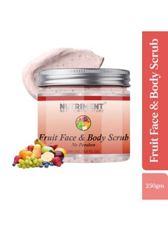 Fruit Scrub Removes Dead Cells Unclogs Pores Blackheads Removal Drawing Out Impurities No Paraben 250 Gm Face Scrub Unisex (Pack Of 1) - pzsku/ZC9544888AD1D9E1CBD28Z/45/_/1682332192/abfe288a-0464-4330-a9f2-688e1a2fecf5