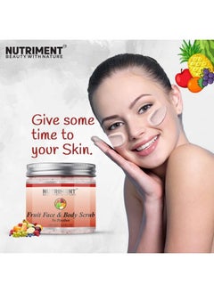 Fruit Scrub Removes Dead Cells Unclogs Pores Blackheads Removal Drawing Out Impurities No Paraben 250 Gm Face Scrub Unisex (Pack Of 1) - pzsku/ZC9544888AD1D9E1CBD28Z/45/_/1682332194/e6e21c06-dad3-492b-80db-4d3956995ba9