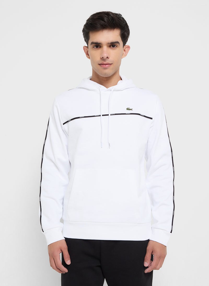 LACOSTE Trim Pullover Hoodie  - Image 1